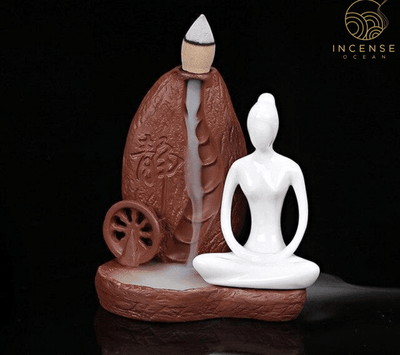 Yoga Girl Incense Cones Burner