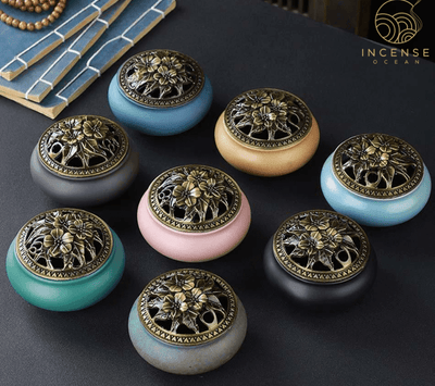 Ceramic incense burner - incenseocean