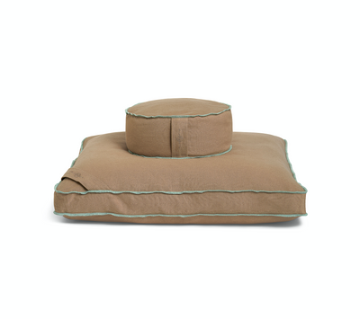Organic Meditation Cushion Set - earth