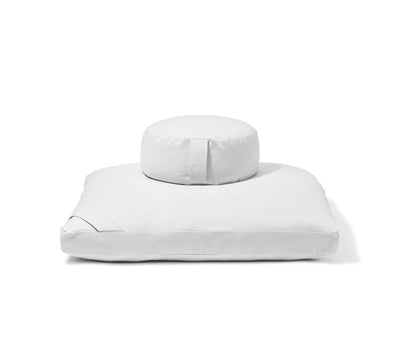 Organic Meditation Cushion Set - cloud