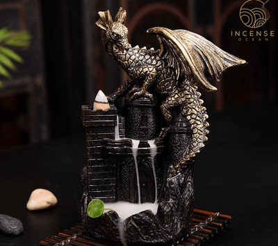 fly dragon incense burner