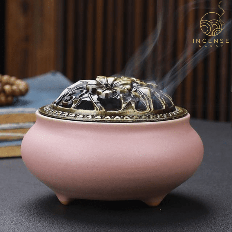 Ceramic Incense Burner - Portable Incense Holder - Incense Ocean Ceramic Incense Burner - Portable Incense Holder - Incense Ocean