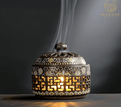 Chinese Classical Ceramic Incense Holder