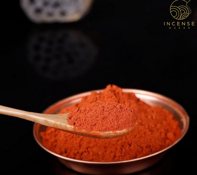 Natural Red Sandalwood Incense Powder